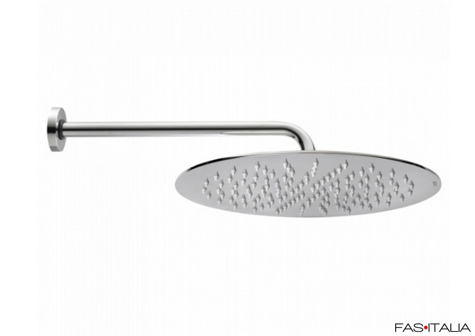 Soffione TETIS 4 mm in acciao inox