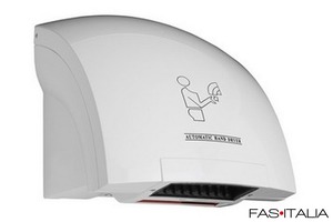 Asciugamani automatico in ABS bianco 2300 W