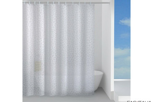 Tenda doccia bianca in peva 120x200