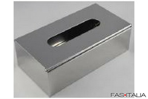Scatola in acciaio inox per veline