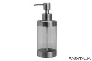 Dispenser sapone, steel 18/8, satin, 350 ml