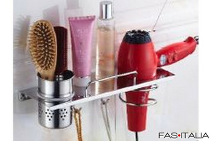Mensola acciaio con portaphon