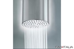 Soffione in acciaio inox installazione a soffitto