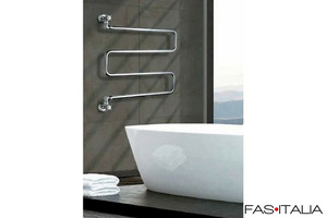 Scaldasalviette ad acqua, cromato