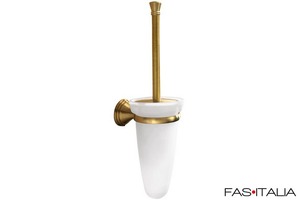 Scopino WC da parete finitura bronzo classico