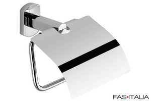Portarotolo coperto - acciaio inox