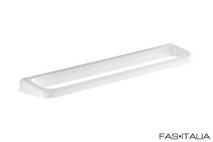 Portasalviette cm.60 in resina bianca