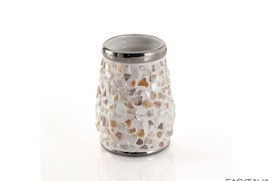 Portaspazzolini in ceramica e madreperla