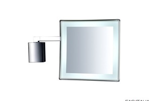 Specchio ingranditore da parete con luci led Specchio ingranditore da parete con luci led